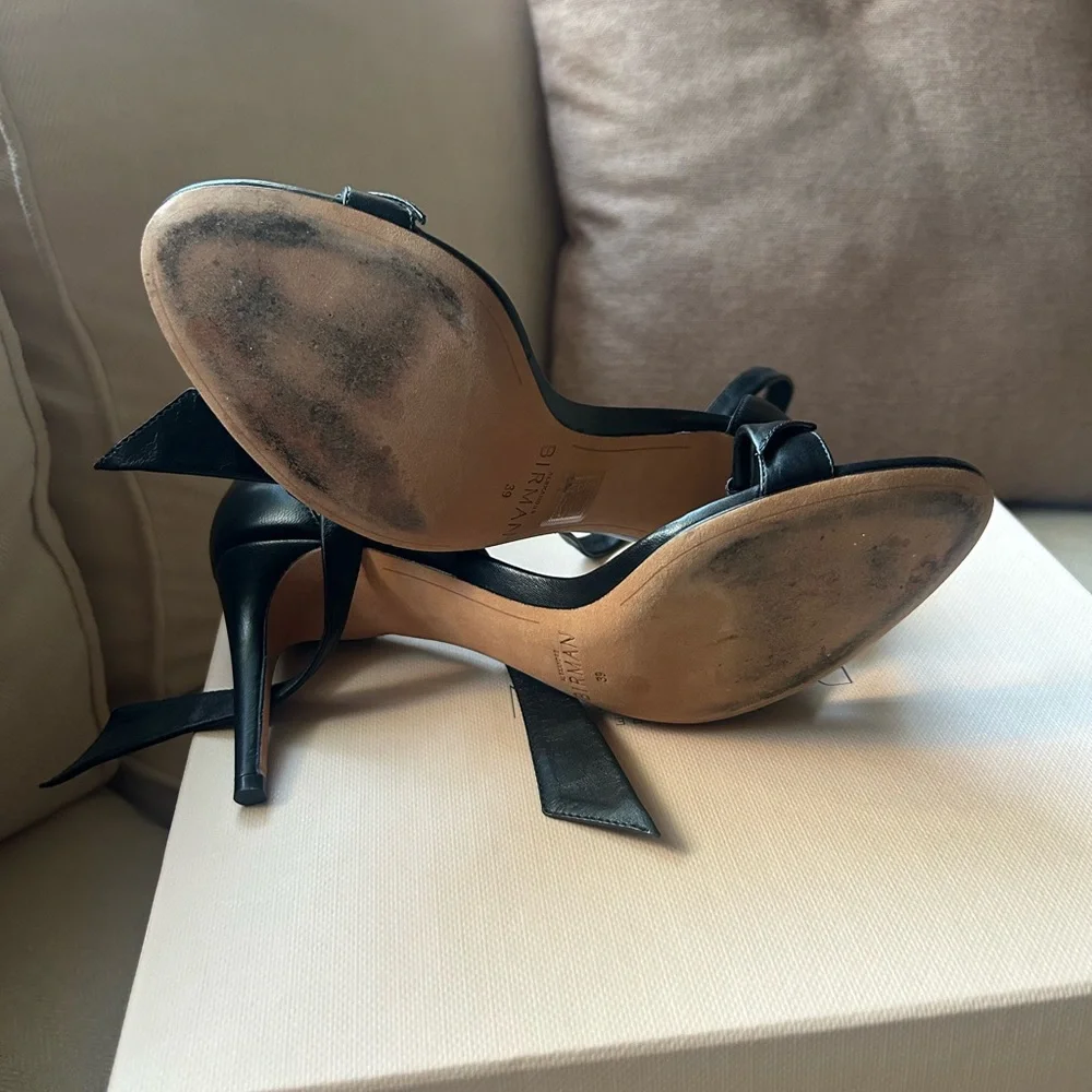 Alexandre Birman Clarita Black Sandals - EUC Size 39 ((8) - Picture 5 of 7